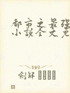 都市之最强狂兵小说全文免费