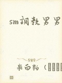 sm调教男男文