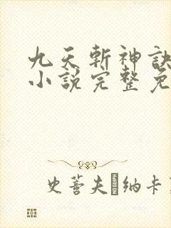 九天斩神诀林辰小说完整免费下载