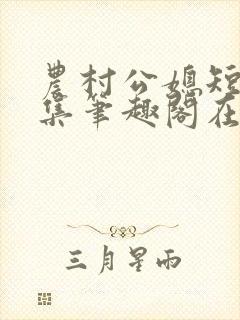 农村公媳短篇合集笔趣阁在线阅读封面