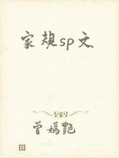 家规sp文