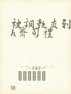 被调教爽到失禁h齐司礼