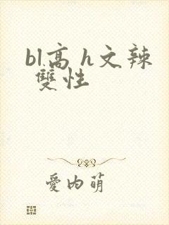 bl高 h文辣 双性封面