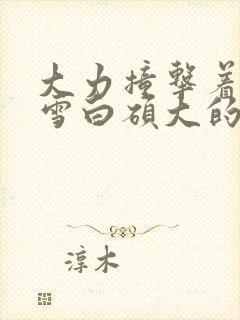 大力撞击着美妇雪白硕大的臀部 小说