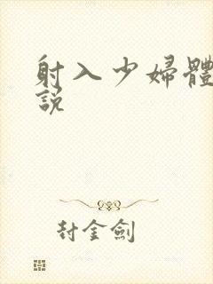 射入少妇体内小说