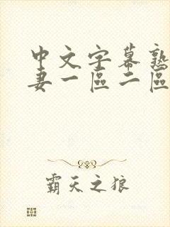 中文字幕熟女人妻一区二区