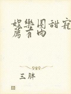 娱乐圈甜宠文推荐有肉封面