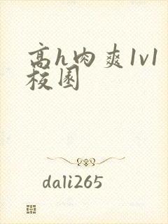 高h肉爽1v1校园