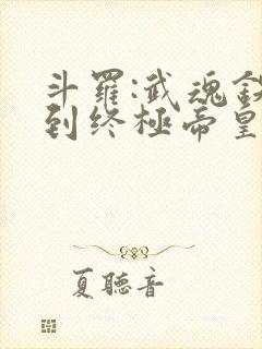 斗罗:武魂铁块到终极帝皇铠甲