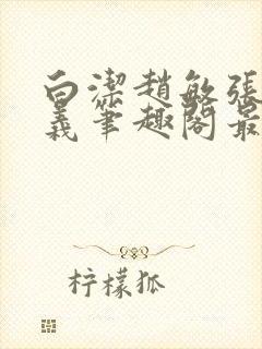 白洁赵敏张倩高义笔趣阁最新章节