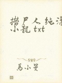 捞尸人 纯洁滴小龙 txt封面