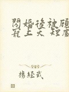 闪婚后被顾先生宠上天 短剧