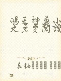 鸿天神尊小说全文免费阅读无弹窗