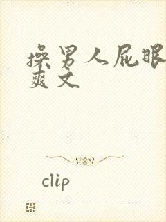 操男人屁眼h文爽文