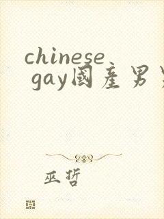 chinese gay国产男男