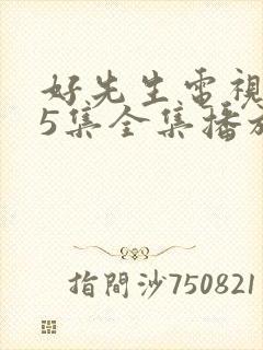 好先生电视剧45集全集播放免费