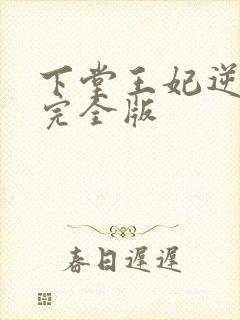 下堂王妃逆袭记完全版