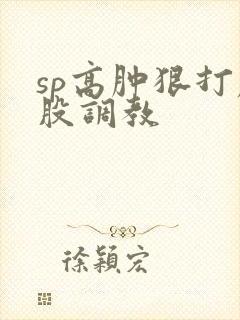 sp高肿狠打屁股调教