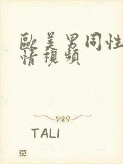 欧美男同性恋激情视频