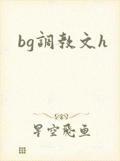 bg调教文h封面