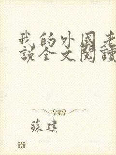 我的外国老婆小说全文阅读