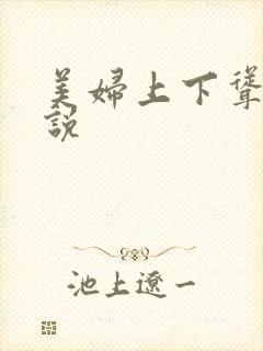 美妇上下耸动小说