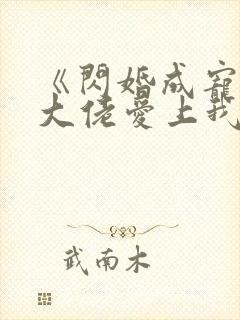 《闪婚成宠首富大佬爱上我》