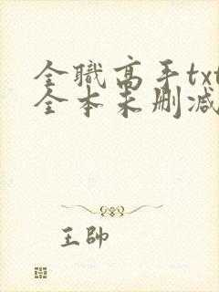 全职高手txt全本未删减下载