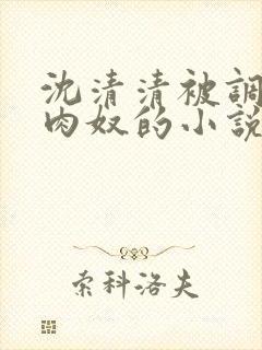 沈清清被调教成肉奴的小说在哪里看