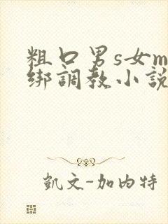 粗口男s女m捆绑调教小说