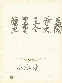 腹黑王爷喜当爹免费全文阅读