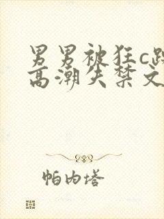 男男被狂c躁到高潮失禁文