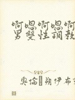 啊嗯啊嗯啊嗯男男双性调教sm