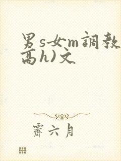 男s女m调教(高h)文封面