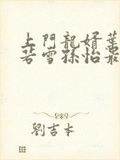 上门龙婿叶辰夏若雪孙怡最新章节