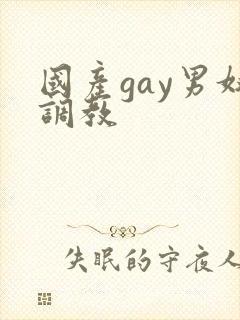 国产gay男奴调教