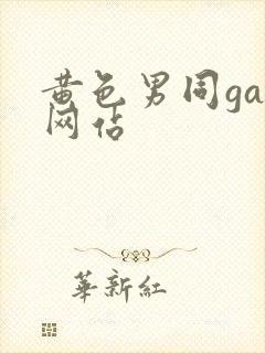 黄色男同gay网站封面