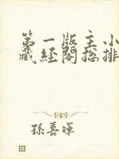 第一版主小说网藏经阁总排行