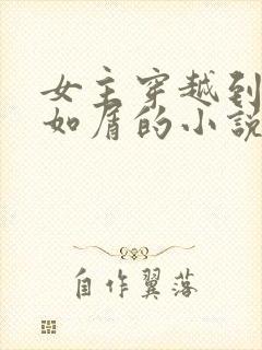 女主穿越到沉香如屑的小说