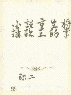 小说重生将女:摄政王的掌心娇封面