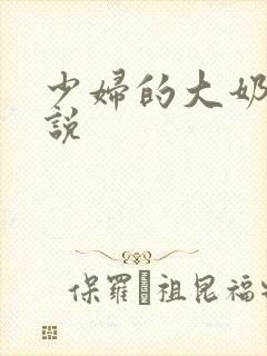 少妇的大奶子小说