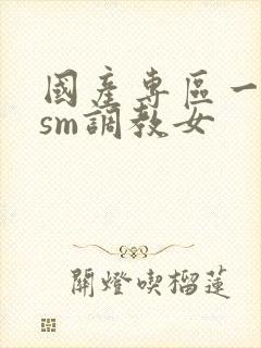 国产专区一二三sm调教女