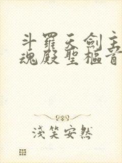 斗罗天剑主宰武魂殿圣枢首席