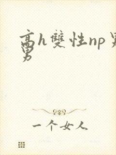 高h双性np男男封面