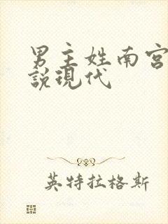 男主姓南宫的小说现代