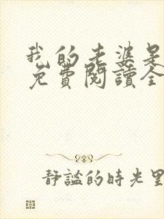 我的老婆是总裁免费阅读全文