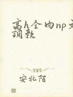 高h全肉np文调教封面