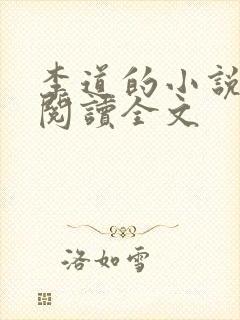 李道的小说免费阅读全文