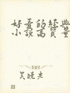 好看的经典言情小说高质量文笔好封面