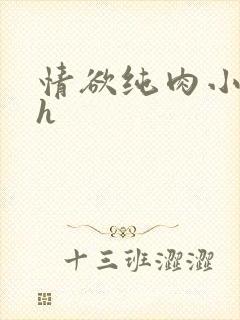 情欲纯肉小说高h